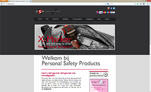 Personal Safety Products website